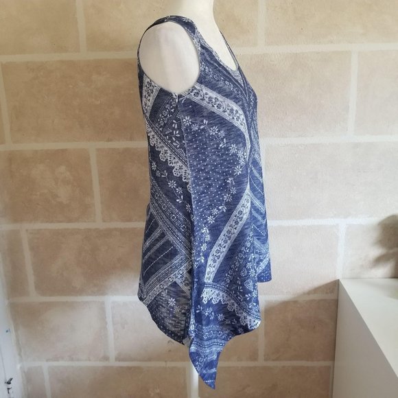 NWT Cupio Women's Boho Blouse D1C976 Size Medium - Picture 5 of 10